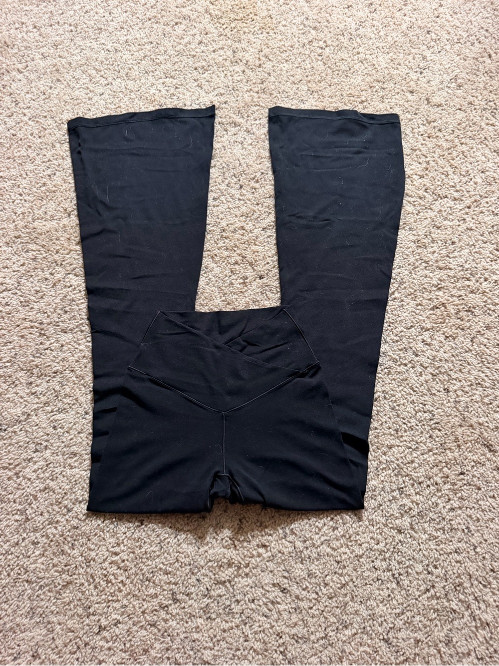 aerie Black OFFLINE High-Waist Flare Leggings